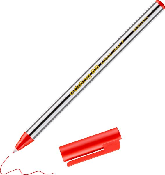 Edding fineliner 88 officeliner 0,6mm 88-2 rot - Edding-88-2-4004764040643-03.jpg