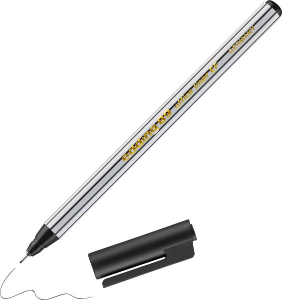 Edding fineliner 89 officeliner 0,3mm 89-1 schwarz - Edding-89-1-4004764041114-03.jpg