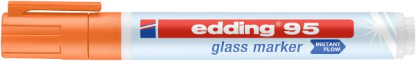 Edding glasmarker 95 95-006 orange - Edding-95-006-4057305039958