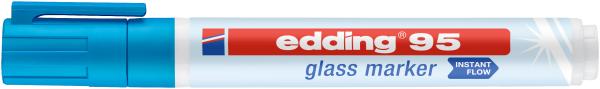 Edding glasmarker 95 95-010 hellblau - Edding-95-010-4057305039934