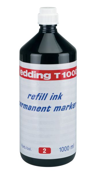 Edding nachfülltusche marker 1000ml t-1000-2 rot - Edding-t-1000-2-4004764025688