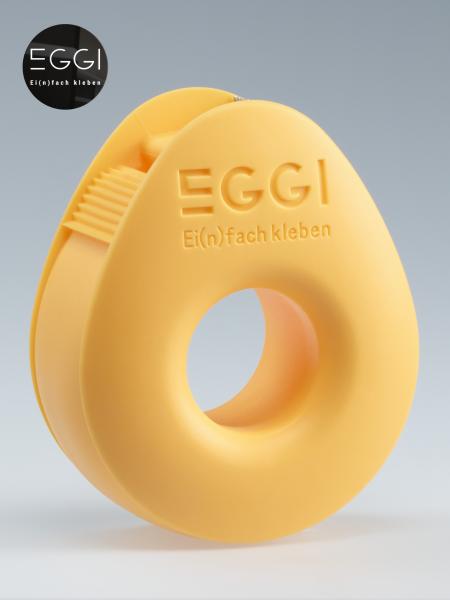 Eggi klebefilmabroller 12-19mmx10m 22-03po pastell orange - Eggi-22-03po-4170000042754