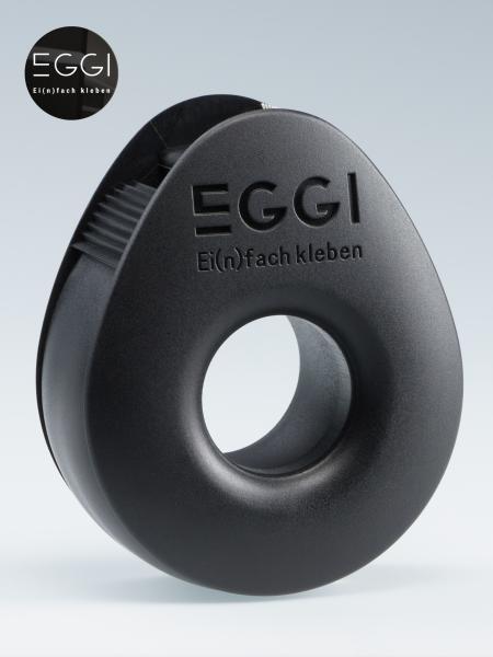 Eggi klebefilmabroller 12-19mmx10m 22-05s schwarz - Eggi-22-05s-4170000042785