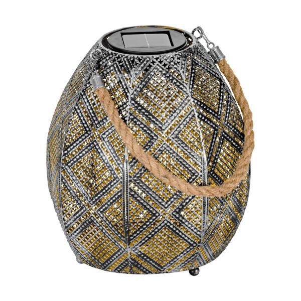 Eglo solar dekoleuchte 48958 schwarz/gold - Eglo-48958-9002759489588