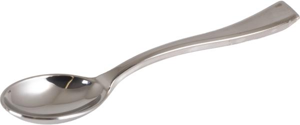 Elco mini-plastik-löffel 10cm 01060200-005 silber, 50stk. - Elco-01060200-005-5410508010602