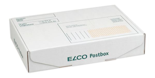 Elco postbox 232x170x46mm 28801.10 weiss 5 stück - Elco-2880110-7610425878103