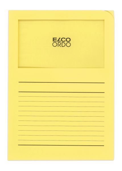 Elco organisationsmappe ordo a4 29489.71 classico, gelb 100 stück - Elco-2948971-7610425980707
