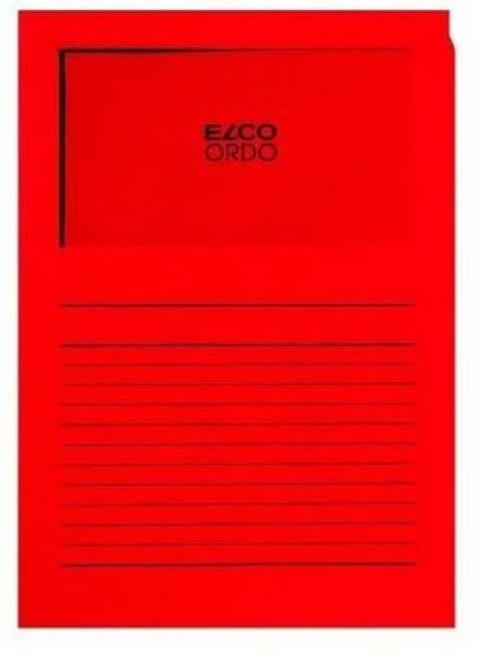 Elco organisationsmappe ordo a4 29489.92 classico, rot 100 stück - Elco-2948992-7610425981001