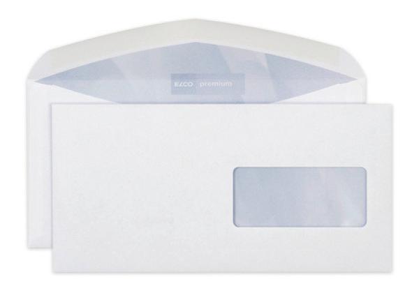 Elco couvert premium m/fenster c5/6 30258 100g, weiss 500 stück - Elco-30258-7611722010760