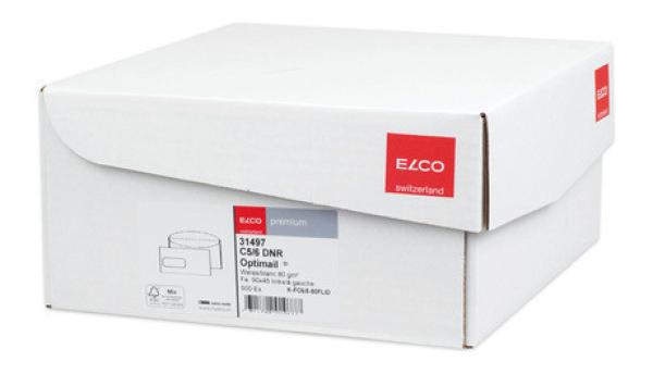 Elco couvert premium m/fenster c5/6 31497 80g, weiss 500 stück - Elco-31497-7611722010777-02.jpg