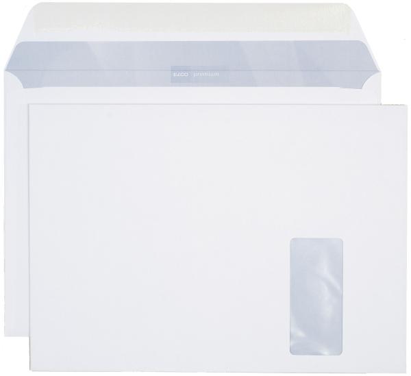 Elco couvert premium m/fenster c4 34293 120g, weiss 250 stück - Elco-34293-7611722011026