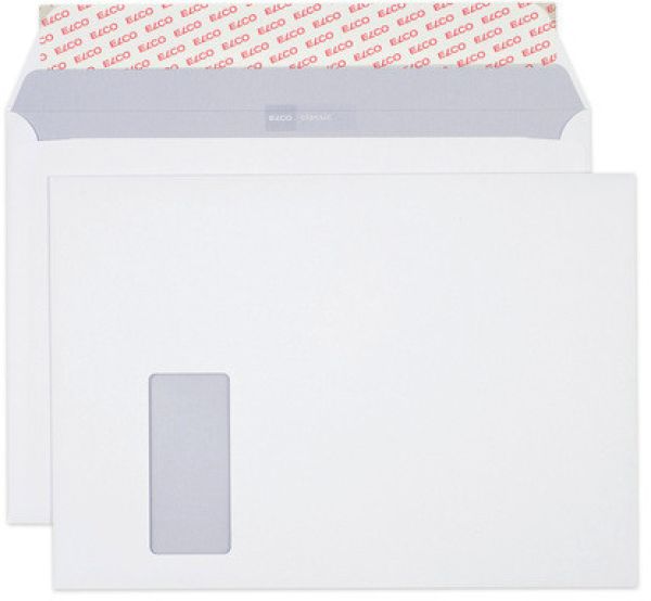 Elco couvert classic m/fenster c4 37899 120g, weiss 250 stück - Elco-37899-7611722011286