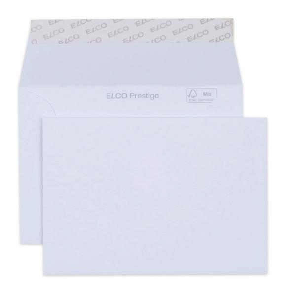 Elco couvert prestige c6 42686 120g,weiss,o/fenster 250 stück - Elco-42686-7611722015543
