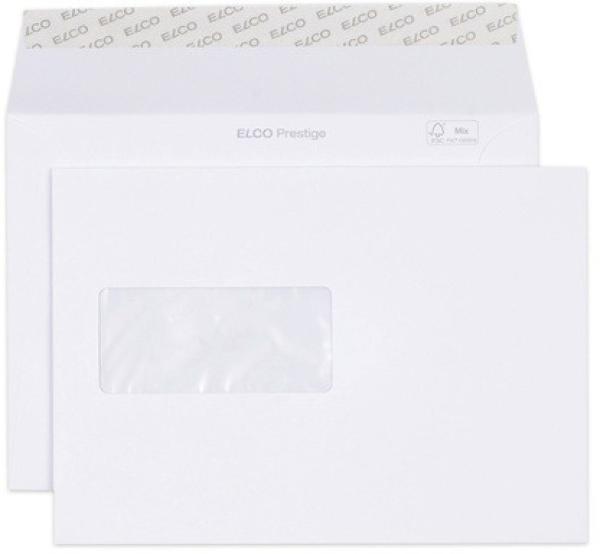 Elco couvert prestige c5 42999 120g, weiss,m/fenster 250 st. - Elco-42999-7611722015895