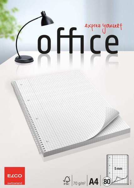 Elco college office kariert 5mm a4 74437.18 hochweiss, 70g 80 blatt - Elco-74437.18-7610425382204-02.jpg