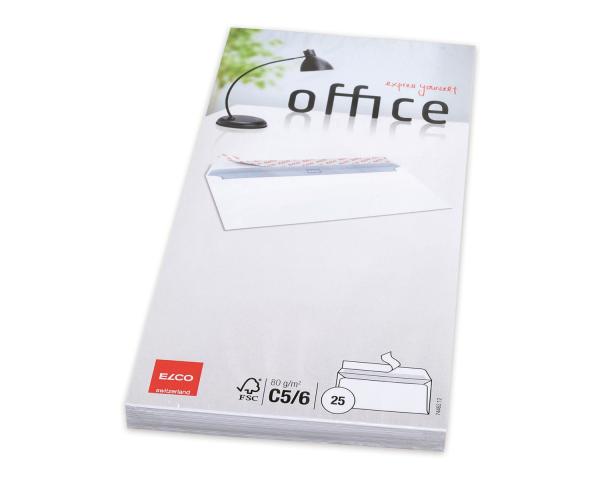 Elco couvert office o/fenster c5/6 74462.12 80g, weiss 25 stück - Elco-74462.12-7610425347203-03.jpg