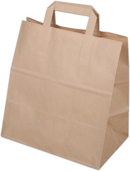 Elco tragetasche 270x170x290mm 83201.25 mit henkel, braun 50 stück - Elco-8320125-8024932107363