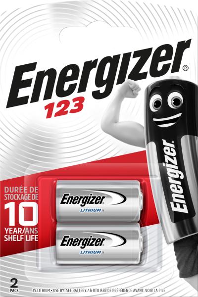 Energizer batterien cr123 3.0v e300783702 foto lithium blister 2 stück - Energizer-e300783702-7638900168495