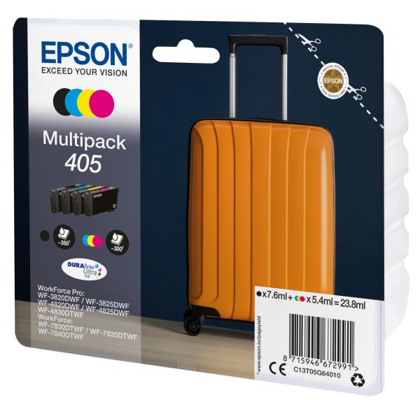 Epson multipack tinte 405 cmybk t05g64010 wf-7830dtwf 4-color - Epson-t05g64010-8715946672991-02.jpg