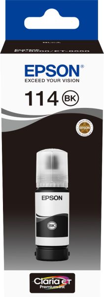 Epson tintenbehälter 114 schwarz t07a140 ecotank et-8500 6700 seiten - Epson-t07a140-8715946687285