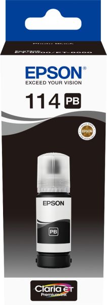 Epson tintenbehälter 114 ph. schwarz t07b140 ecotank et-8500 6700 seiten - Epson-t07b140-8715946687292