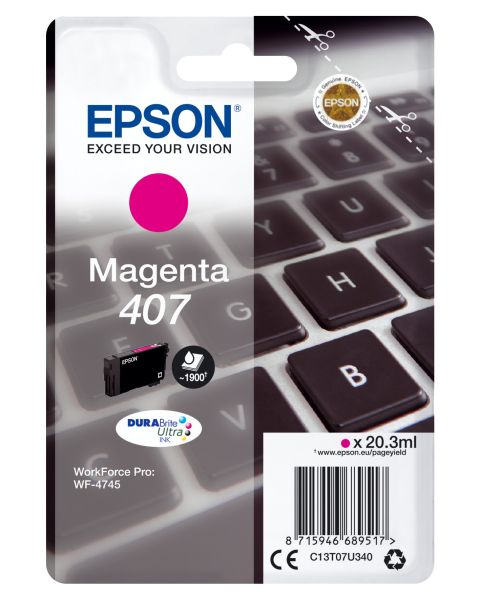Epson tintenpatrone l magenta t07u340 wf-4745 1900 seiten - Epson-t07u340-8715946689517