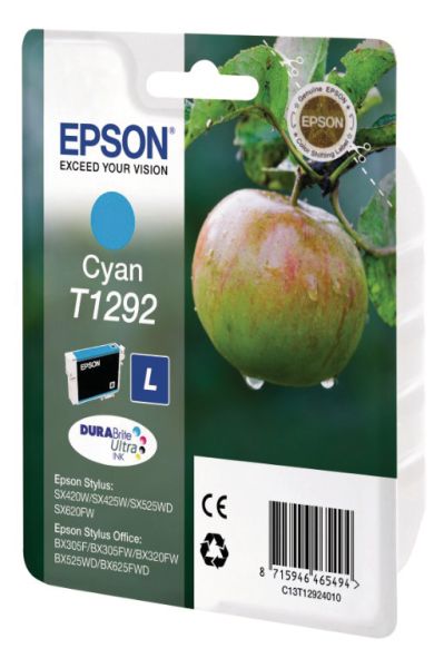 Epson tintenpatrone cyan t129240 stylus sx420w 7.0ml - Epson-t129240-8715946624709