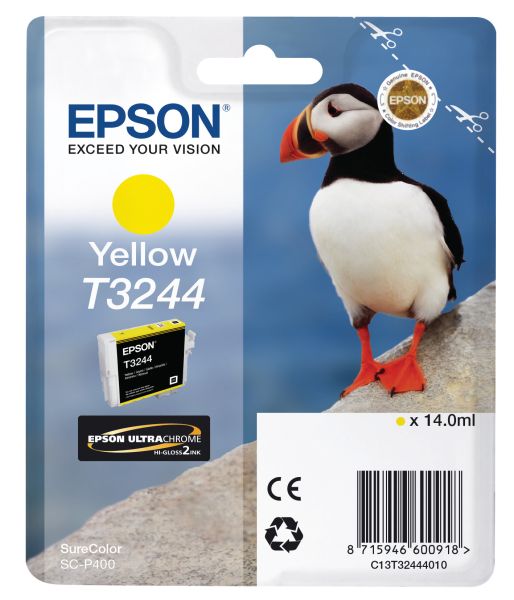 Epson tintenpatrone yellow t324440 surecolor sc-p400 14ml - Epson-t324440-8715946600918