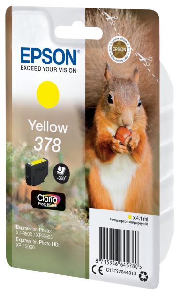 Epson tintenpatrone 378 yellow t378440 xp-8500/8505/15000 360 seiten - Epson-t378440-8715946645780-02.jpg