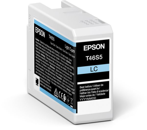 Epson tintenpatrone light cyan t46s500 surecolor sc-p700 26ml - Epson-t46s500-8715946680866