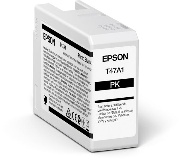 Epson tintenpatrone photo schwarz t47a100 surecolor sc-p900 50ml - Epson-t47a100-8715946680903