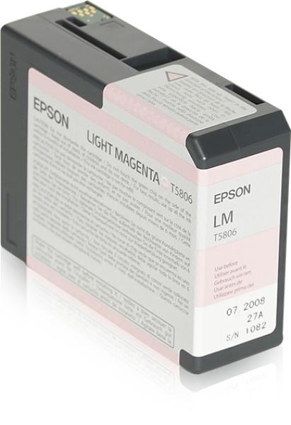 Epson tintenpatrone light magenta t580600 stylus pro 3800 80ml - Epson-t580600-0010343858824