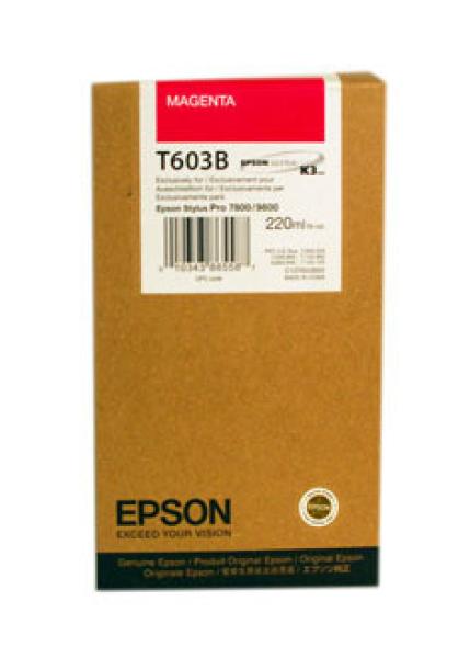 Epson tintenpatrone hy magenta t603b00 stylus pro 7800/9800 220ml - Epson-t603b00-0010343865587