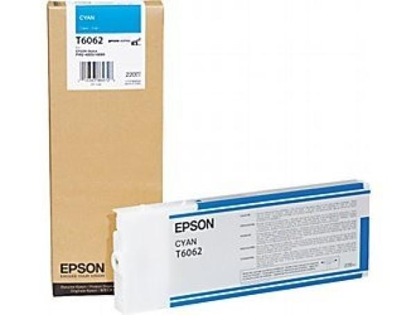 Epson tintenpatrone cyan t606200 stylus pro 4880 220ml - Epson-t606200-0010343864726