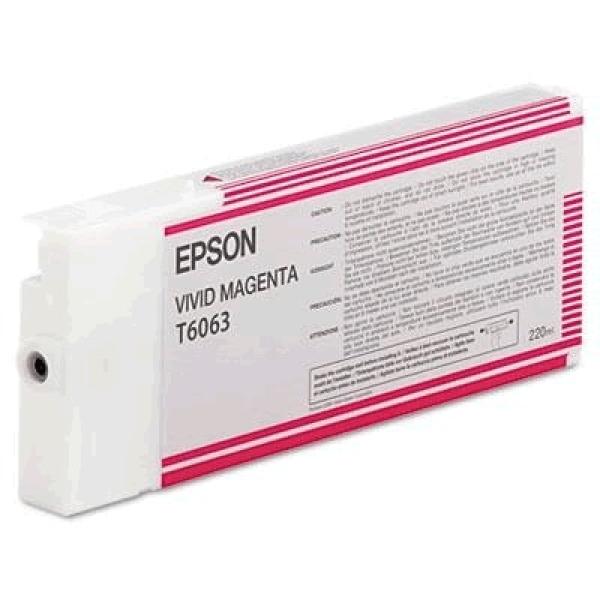 Epson tintenpatrone vivid magenta t606300 stylus pro 4880 220ml - Epson-t606300-0010343864733