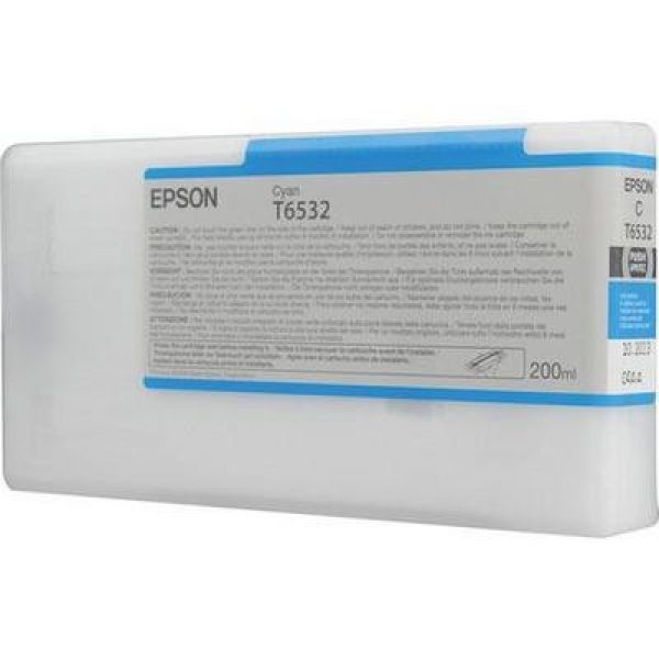 Epson tintenpatrone cyan t653200 stylus pro 4900 200ml - Epson-t653200-0010343877627