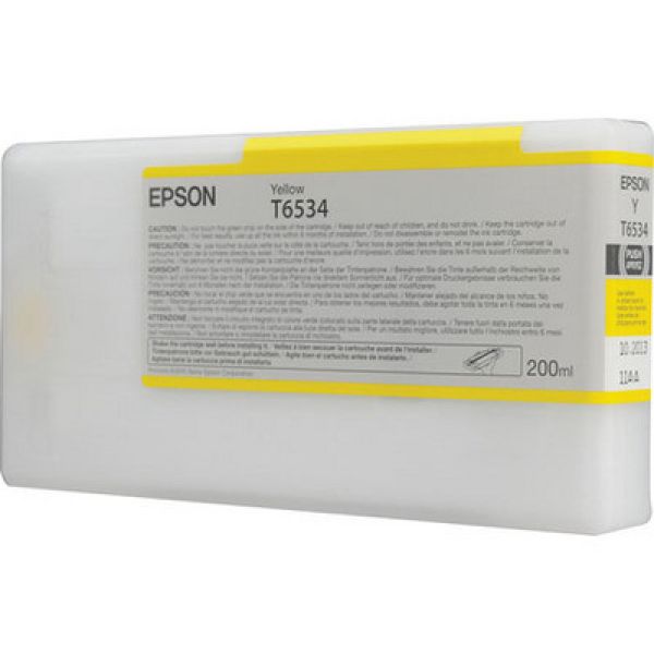 Epson tintenpatrone yellow t653400 stylus pro 4900 200ml - Epson-t653400-0010343877641
