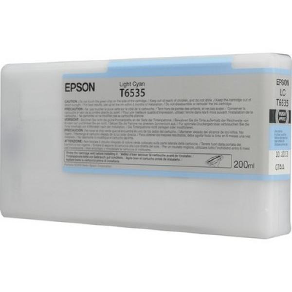 Epson tintenpatrone light cyan t653500 stylus pro 4900 200ml - Epson-t653500-0010343877658