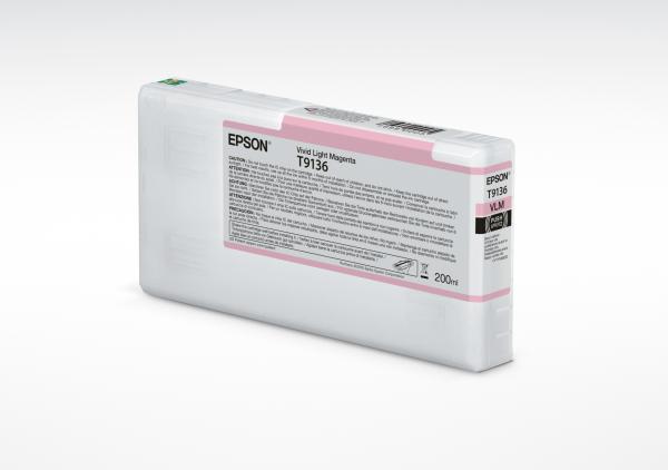 Epson tintenpatrone vivid light mag. t91360n surecolor sc-p5000 std 200ml - Epson-t91360n-8715946728551