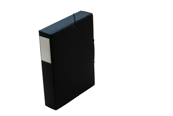 Erola sammelbox mit gummizug a4 116 schwarz - Erola-116-7640114441691