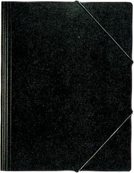 Erola gummibandmappe 800my a4 3228 schwarz pressspan - Erola-3228-7640114443299