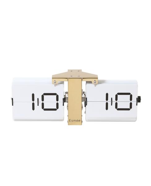 Esmee wanduhr flip clock 240.006.02 gold - Esmee-24000602-7611983195442