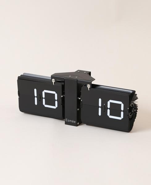Esmee wanduhr flip clock 240.006.03 schwarz - Esmee-240.006.03-7611983195459-03.jpg