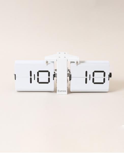 Esmee wanduhr flip clock 240.006.04 weiss - Esmee-240.006.04-7611983195466-02.jpg