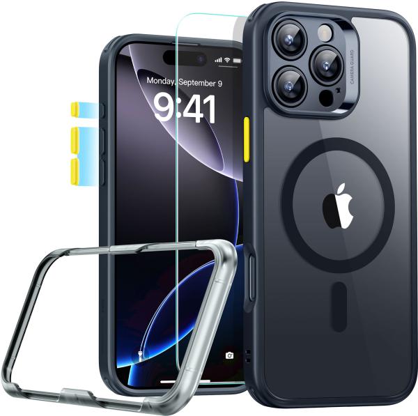 Esr classic hybrid case magsafe 1a79603 +glass iphone16pro clear bl. - Esr-1a79603-4894240243503-02.jpg