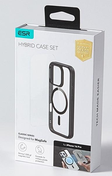 Esr classic hybrid case magsafe 1a79603 +glass iphone16pro clear bl. - Esr-1a79603-4894240243503-06.jpg