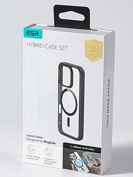 Esr classic hybrid case magsafe 1a79701 +glass iphone 16 pro max cl. - Esr-1a79701-4894240243541-06.jpg
