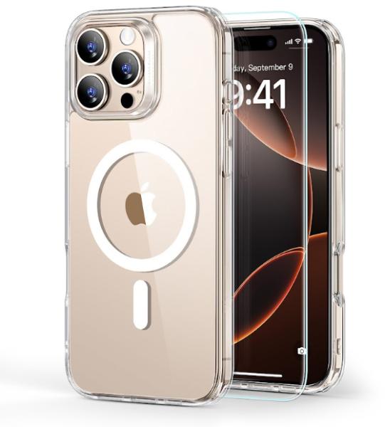 Esr classic hybrid case magsafe 1a79701 +glass iphone 16 pro max cl. - Esr-1a79701-4894240243541