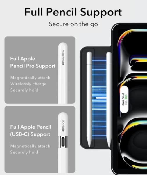 Esr rebound magnetic case 1b1960103 ipad pro 11 2024, black - Esr-1b1960103-4894240191002-07.jpg