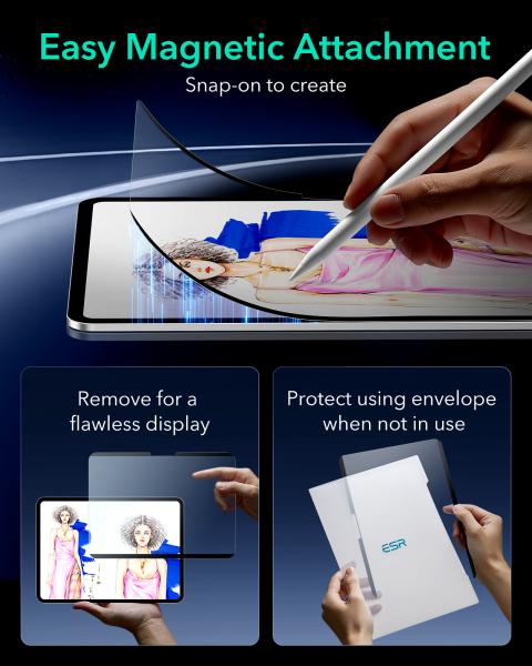 Esr paper-feel magnetic screen 1e0820103 ipad pro 13, 2024 - Esr-1e0820103-4894240194720-03.jpg